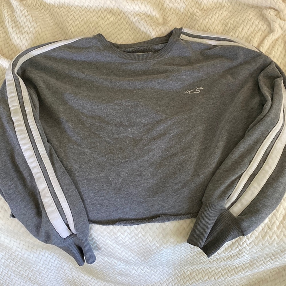 Cropped Hollister Crewneck